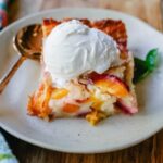 peach cobbler cake
