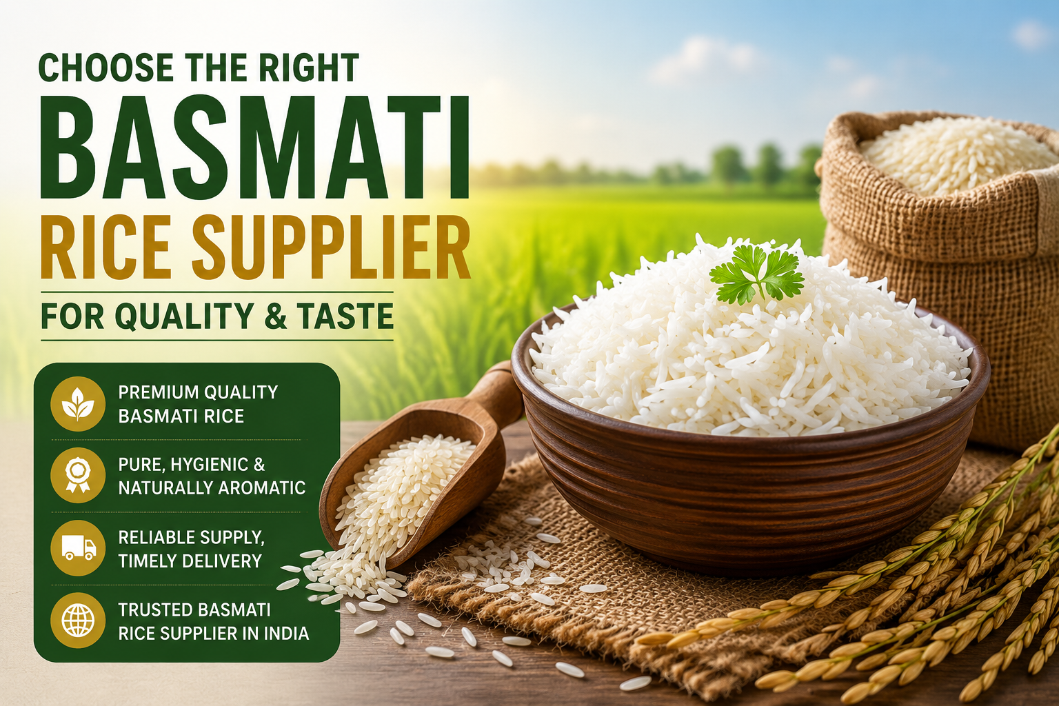basmati rice supplier