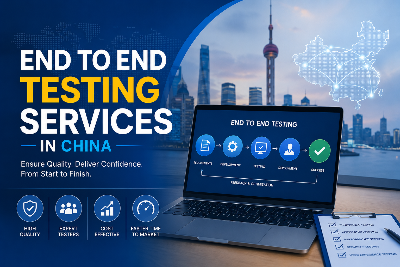 End to End Testing Services in China