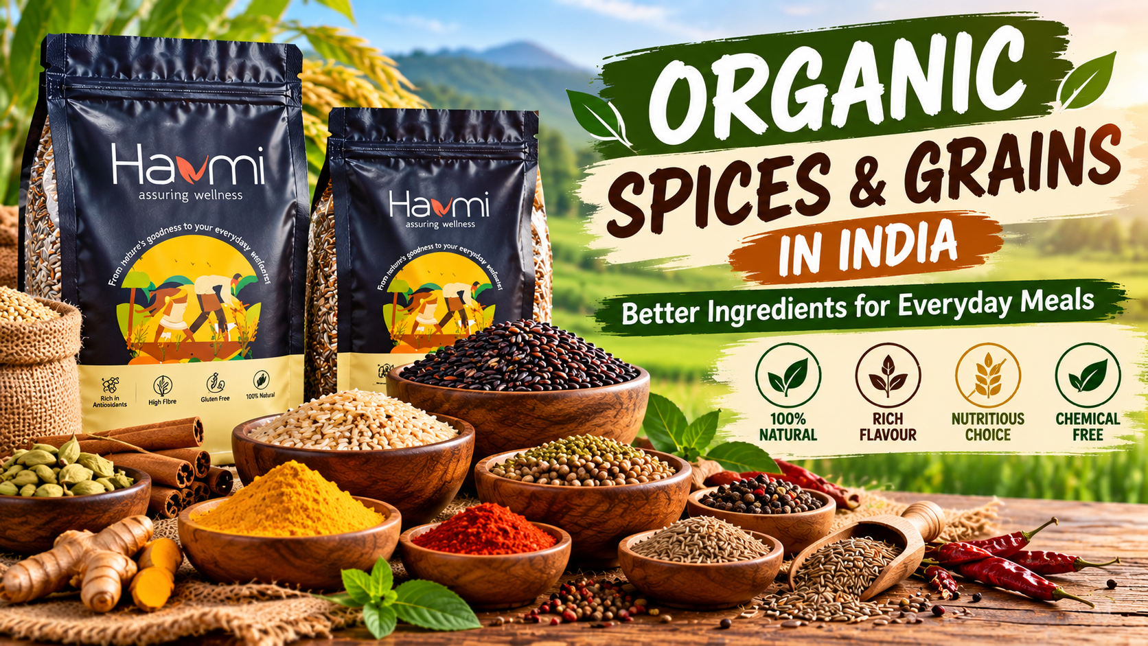 grains and spices