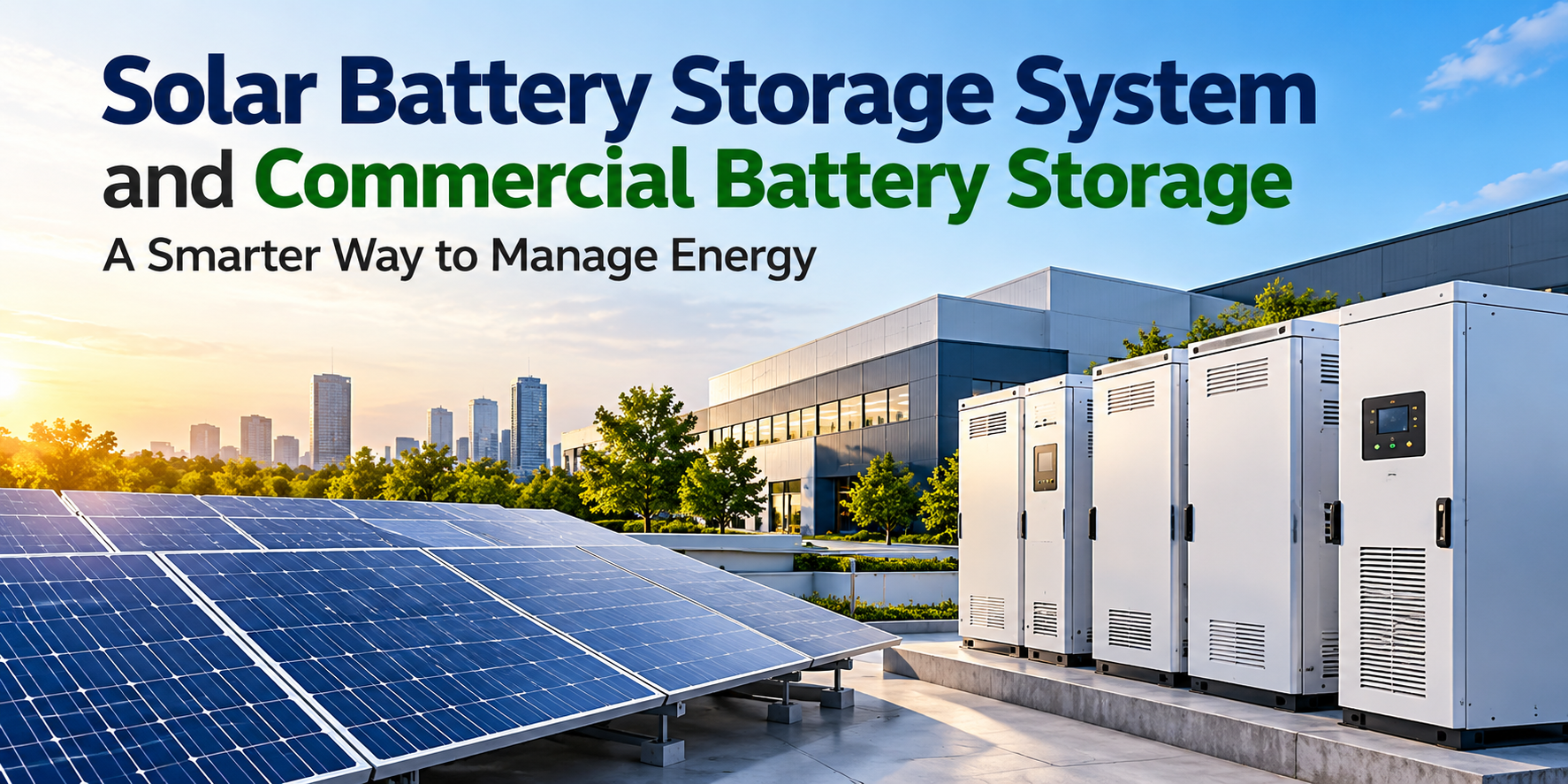 Solar Battery Storage System